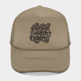 Mental Health Matters - Dark Gray Hat