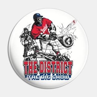 The District Big Stick Baseball Slugger Pin