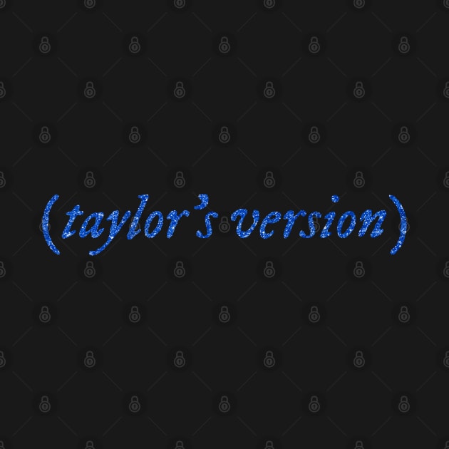 Taylors Version shiny blue by cozystore