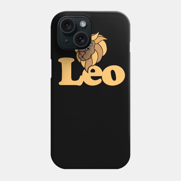 Leo Lion Phone Case by bubbsnugg