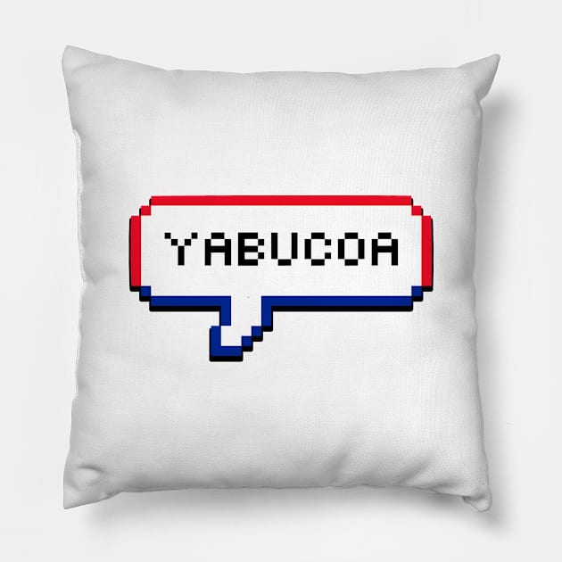 Yabucoa Puerto Rico PR Bubble Pillow by xesed