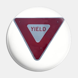 Yield sign Pin