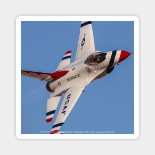 F-16 Thunderbird 5 Sneak-Pass Magnet