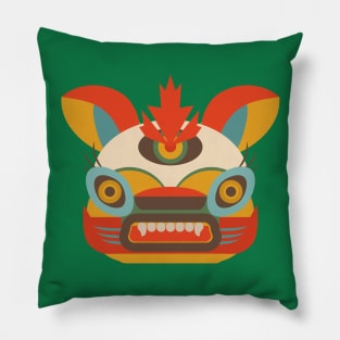 Chinese monster Pillow