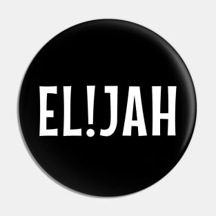 Elijah, boy's name Pin