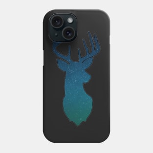 Shooting star cosmic deer Phone Case