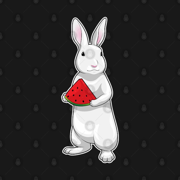 Rabbit Watermelon by Markus Schnabel