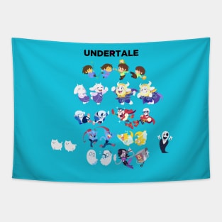 Undertale Tribute Tapestry