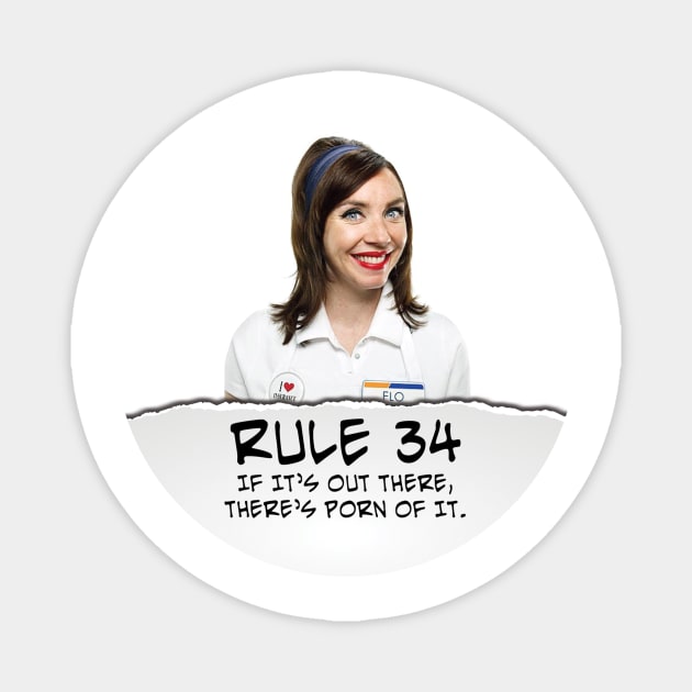 Rule 34: Flo Magnet by DelNocheDesigns