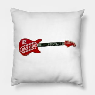 KLOS 95.5 FM U2 Guitar Pillow