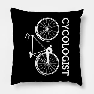 Funny Cycologist Bike Pillow