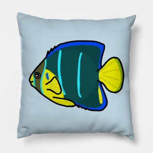 Queen Angelfish Pillow