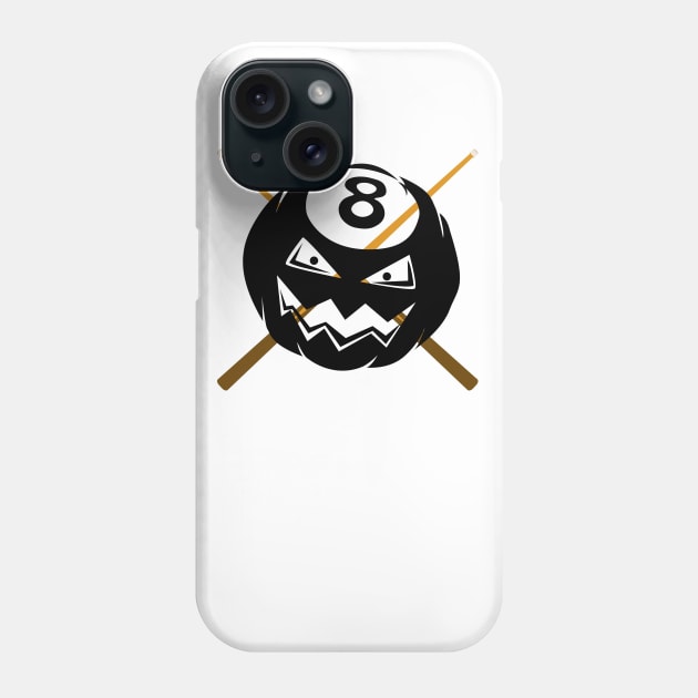 Pumpkin 8 ball Phone Case by rashiddidou