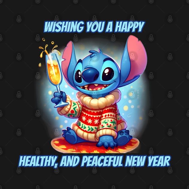 Happy New Year Stitch by BukovskyART