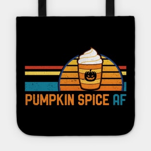 Pumpkin Spice Funny Halloween Pumpkin Gifts Tote