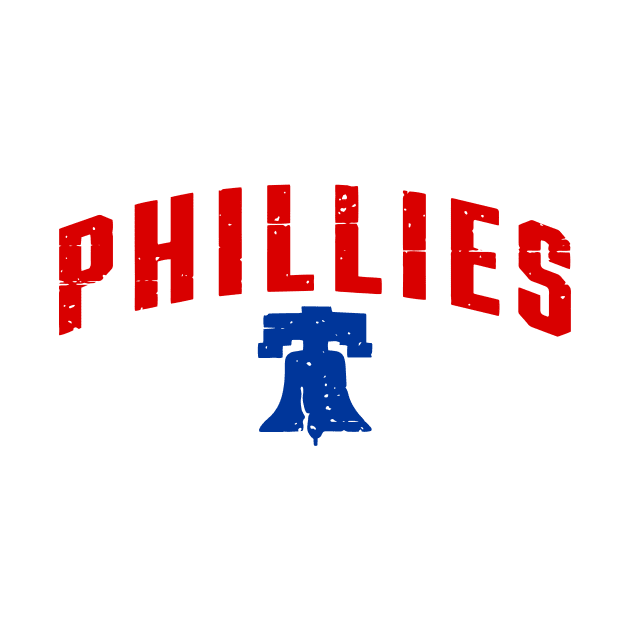 PHILLIES with Liberty Bell by Throwzack