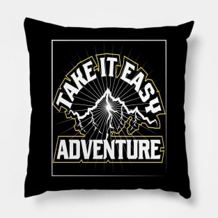 Take It Easy Adventure Pillow