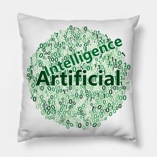 Artificial Intelligence Data Science Word Cloud | Green Pillow