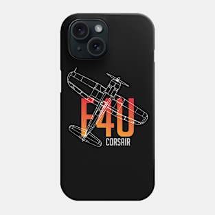 Legendary Wings: The F4U Corsair Chronicles Phone Case