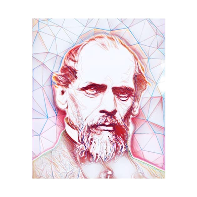 John A. Roebling Portrait | John A. Roebling Artwork | Line Art by JustLit