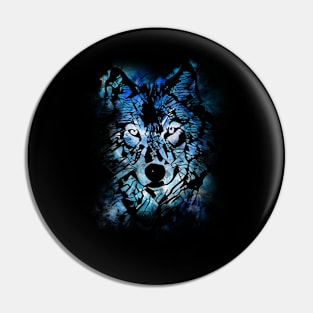 Wolf - Blue Pin