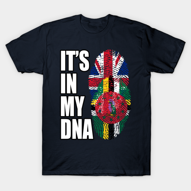 Dominican And British Mix Heritage DNA Flag - Proud Dominican British ...