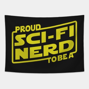 Proud To Be A Sci-fi Fan Tapestry