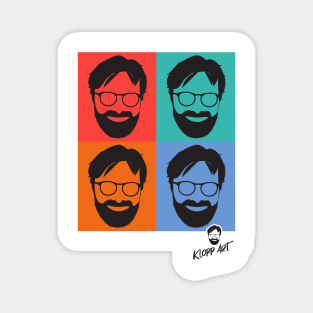 Iconic Klopp Art - pop art Magnet