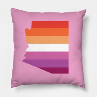Arizona Lesbian Pride Pillow