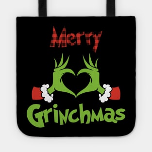 Grinch Christmas Tote