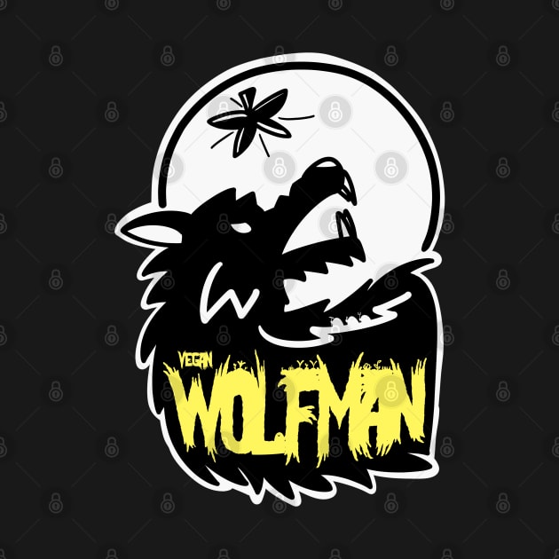 The Vegan Wolf Man Logo by EatSleepMeep