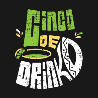 Cinco de Mayo Shirt Cinco De Drinko Funny Mexico Trip Party T-Shirt