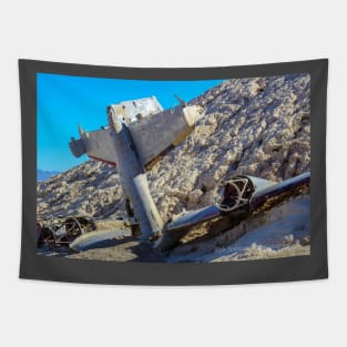 Crashed Plane Tapestry