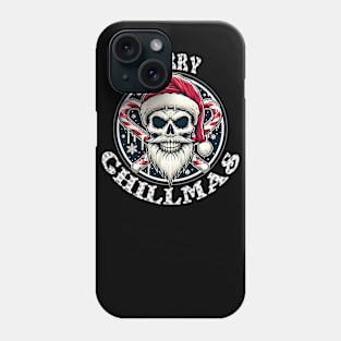 Chill Christmas Skull Phone Case