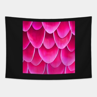 Dripping Flower Petals in Pink Tapestry