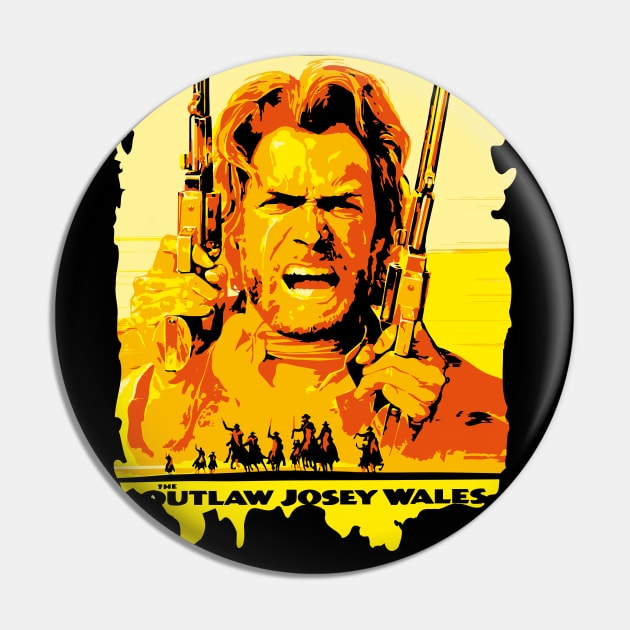 Outlaw Josey Wales Pin by ArtMofid