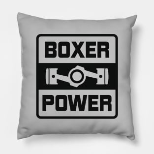 Boxer Engine Power Sports Car - Flat Six - Flat 6 - Flat Engine Pillow