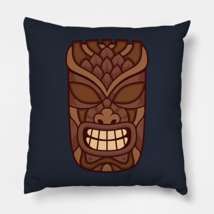 Tiki Head Pillow