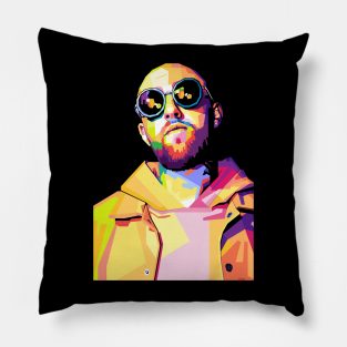 Mac Miller Pop Art Pillow