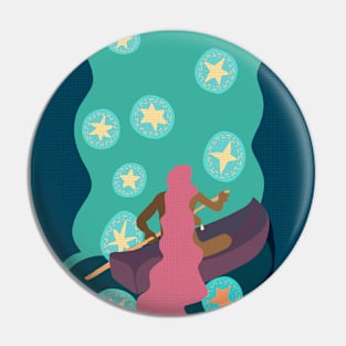 River of Stars Pin