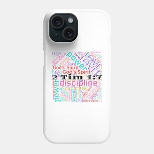 Spirit of Power in White Phone Case