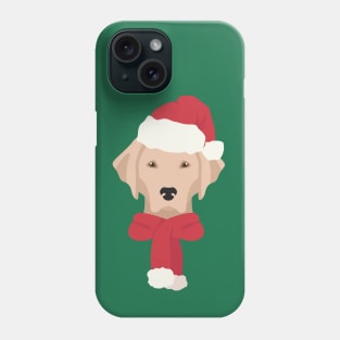 Christmas Labrador Dog Face Phone Case