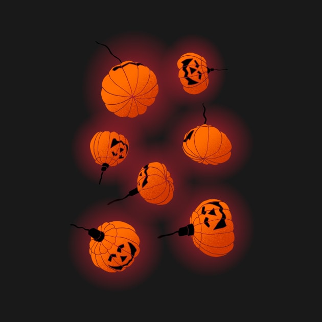 Halloween Light Pumpkins by zeljkica