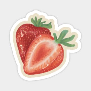 Big Red Strawberry Magnet