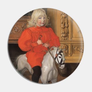 Murre - Portrait of Casimir Laurin by Carl Larsson Pin