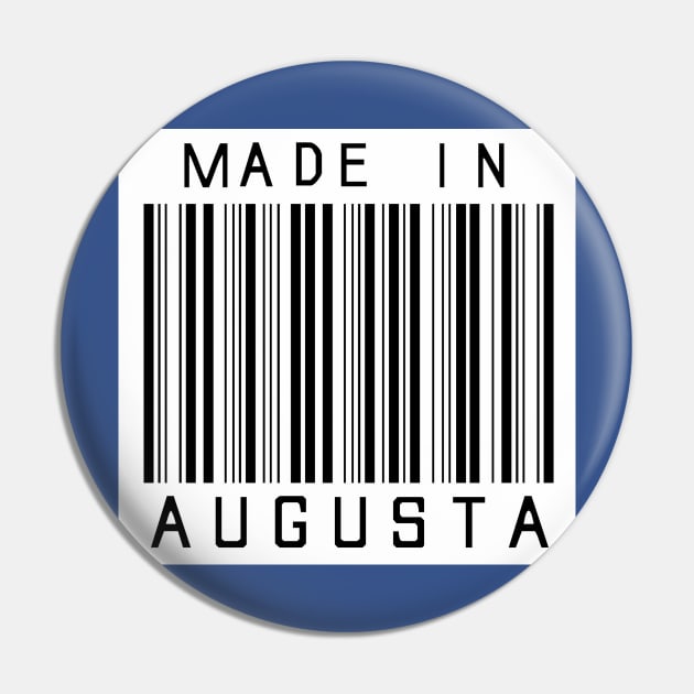 Made in Augusta Pin by HeeHeeTees