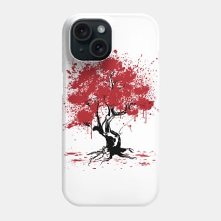 Sakura Tree Painting Phone Case