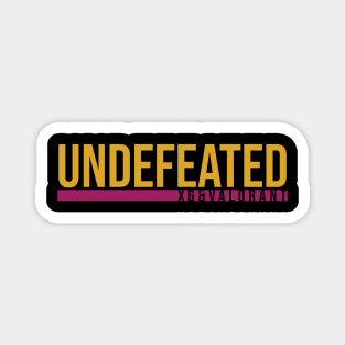 UNDEFEATED Shirt Magnet