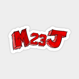 MJ 23 - THE GOAT Magnet