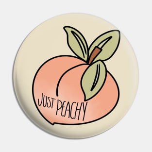 Just Peachy Pin